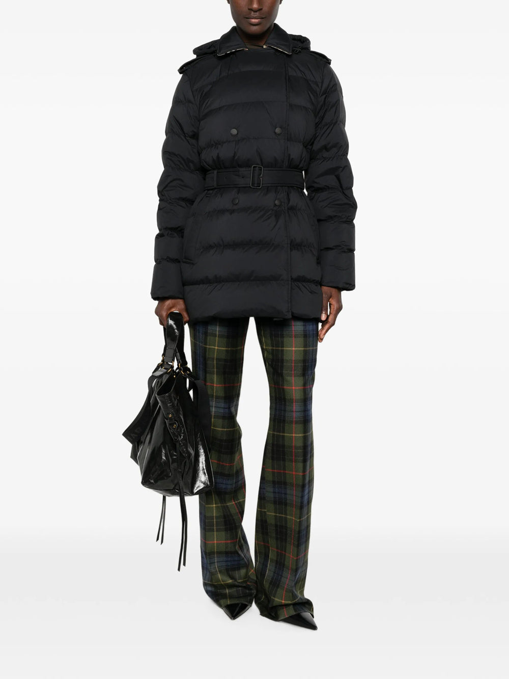 Burberry Women Belted Quilted Coat BURBERRY