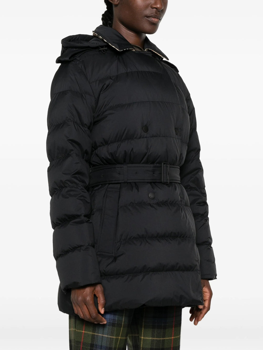 Burberry Women Belted Quilted Coat BURBERRY