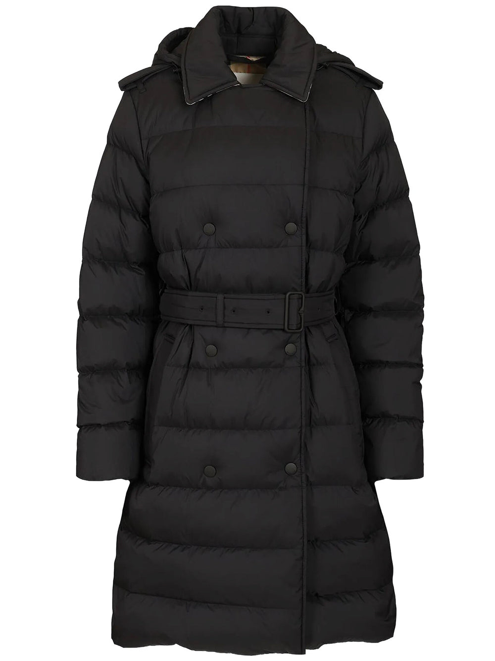Burberry Women Belted Quilted Long Coat BURBERRY