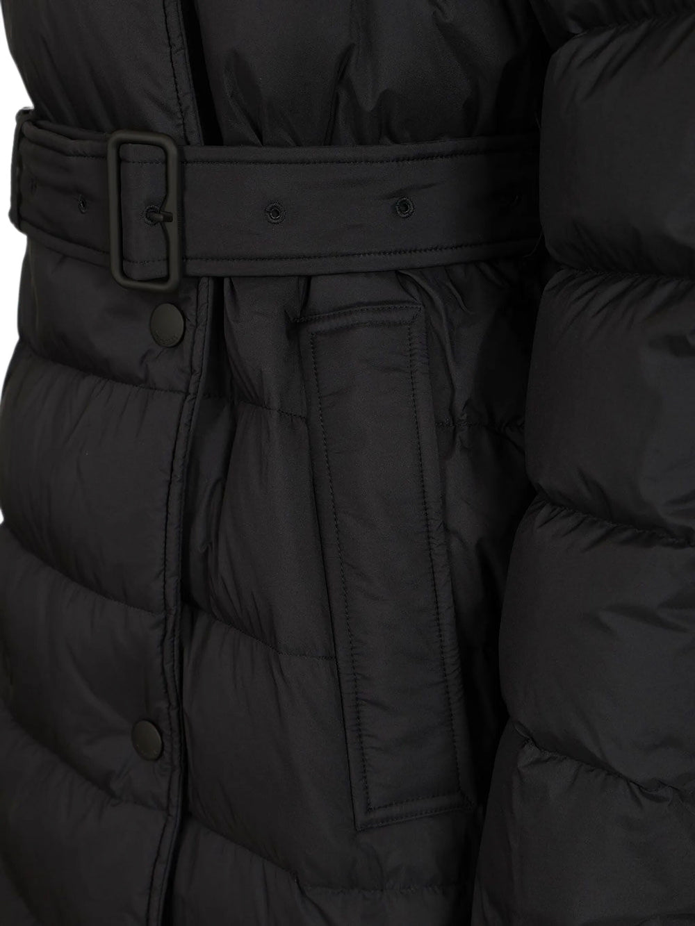 Burberry Women Belted Quilted Long Coat BURBERRY
