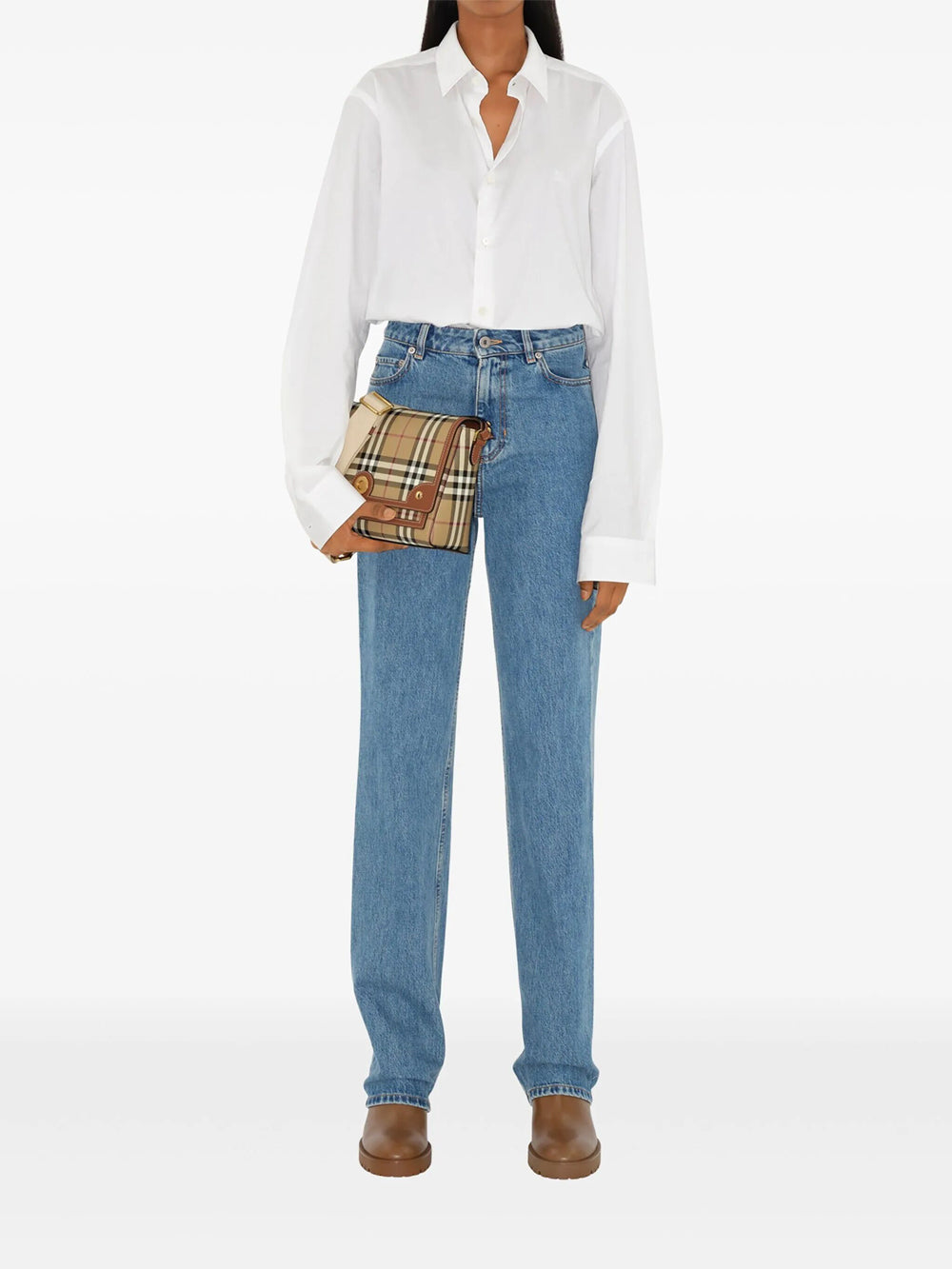 Burberry Women Checked Crossbody Bag BURBERRY