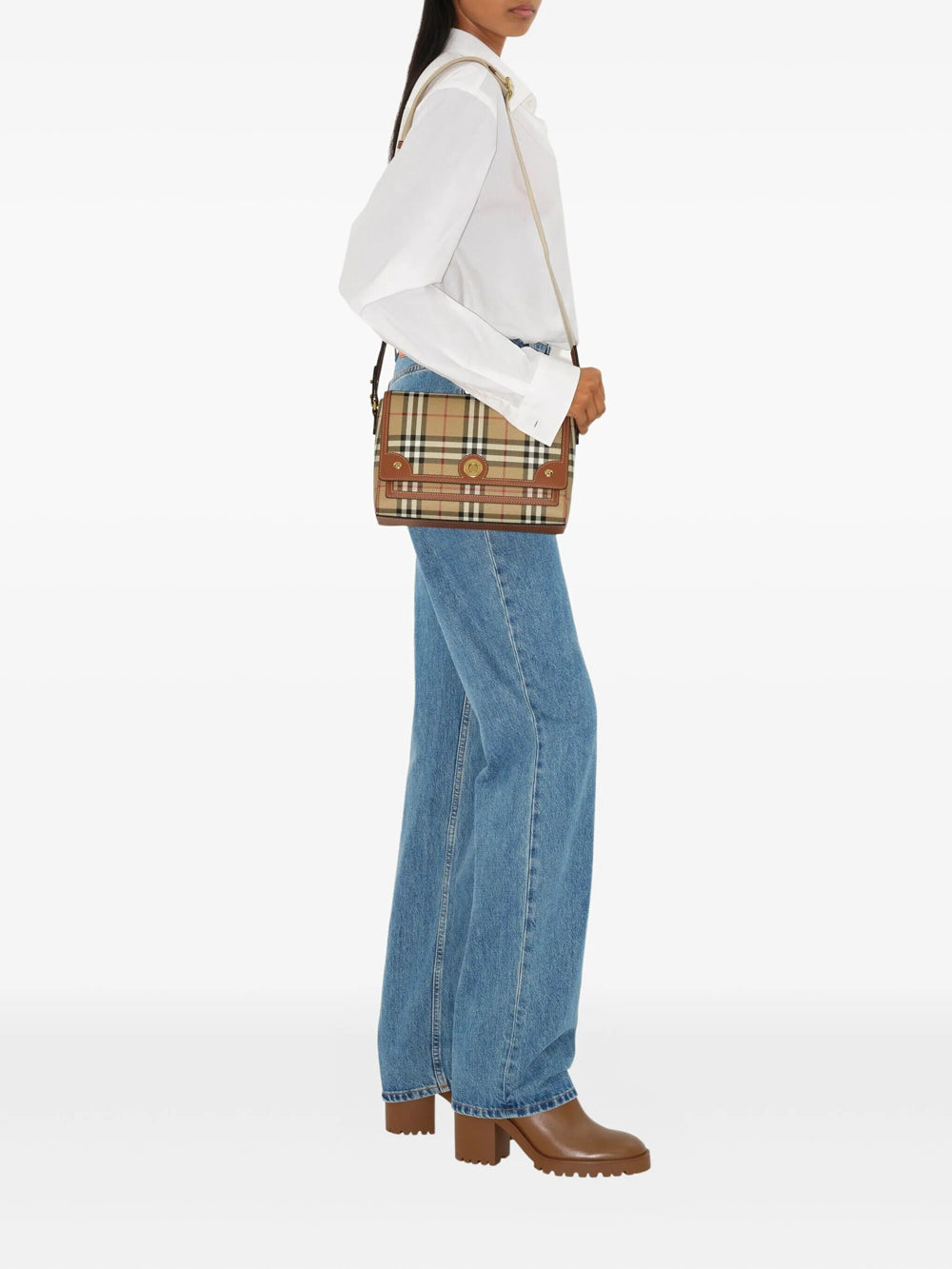 Burberry Women Checked Crossbody Bag BURBERRY