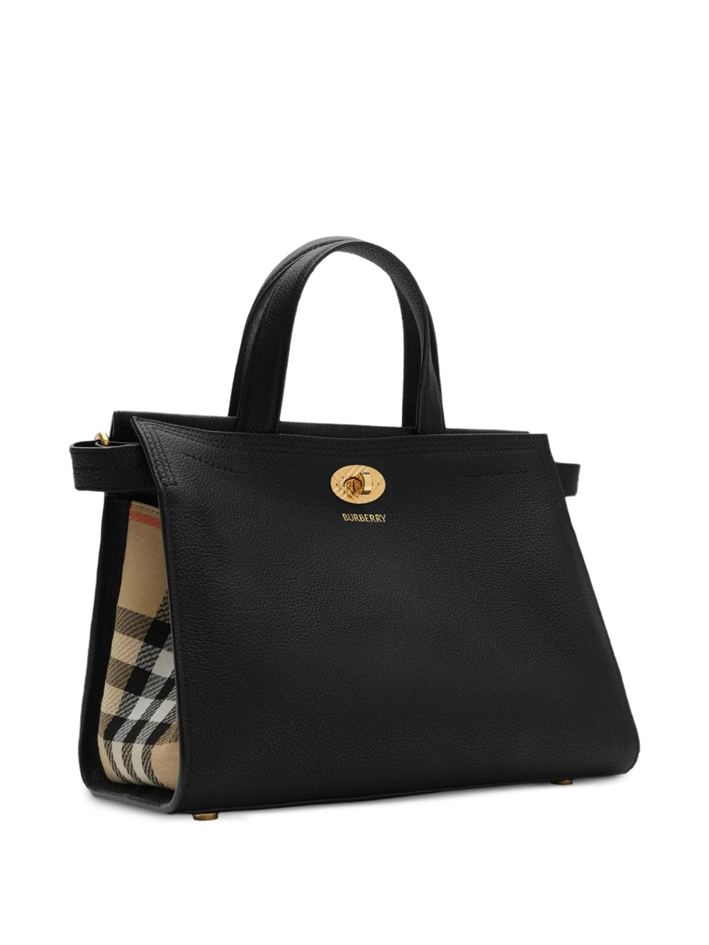 Burberry Women Mini Cotswolds Check Tote Bag BURBERRY