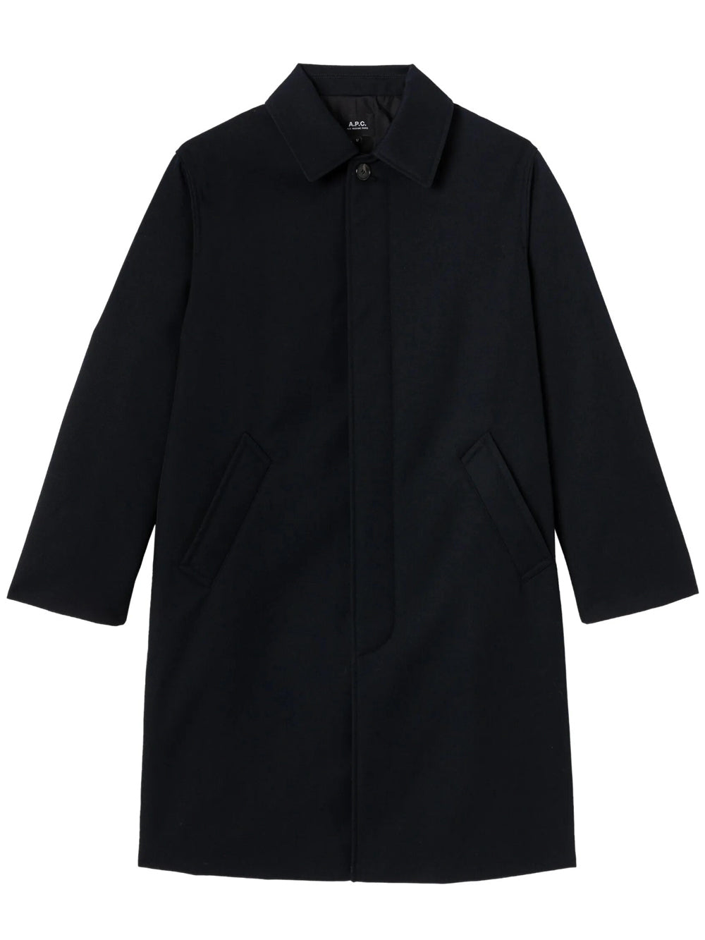 A.P.C. Women Water-Repellent Wool Mac A.P.C.