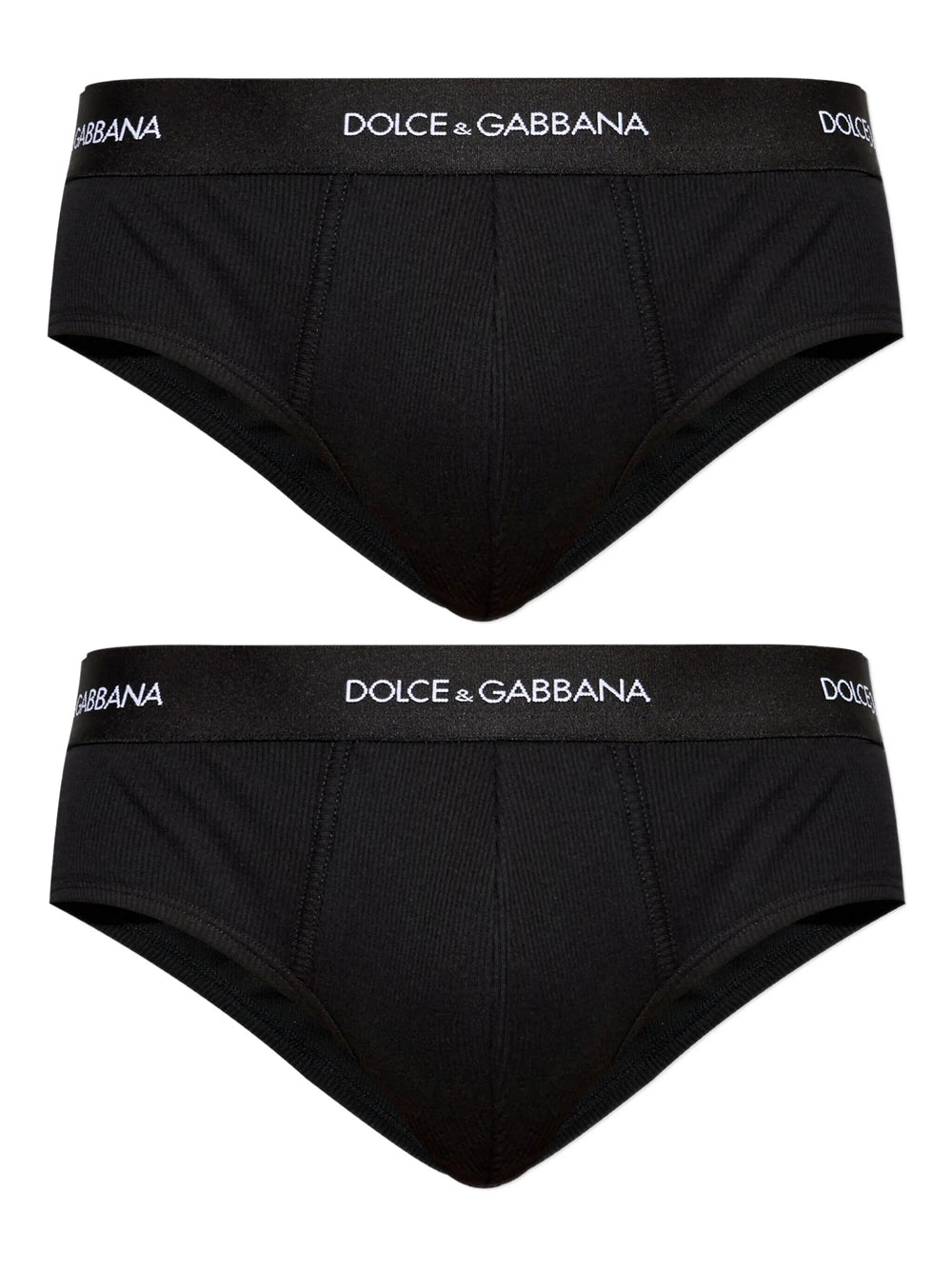 Dolce & Gabbana Men Stretch Jersey Regular-Fit Brando Briefs 2-Pack DOLCE & GABBANA