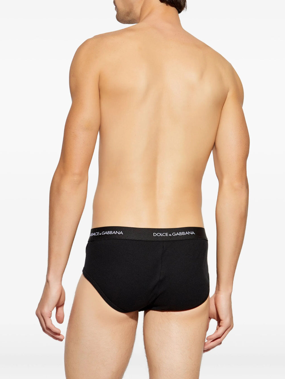 Dolce & Gabbana Men Stretch Jersey Regular-Fit Brando Briefs 2-Pack DOLCE & GABBANA