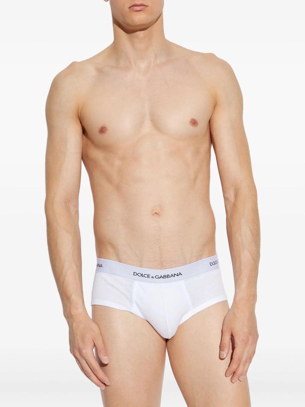 Dolce & Gabbana Men Stretch Jersey Regular-Fit Brando Briefs 2-Pack DOLCE & GABBANA