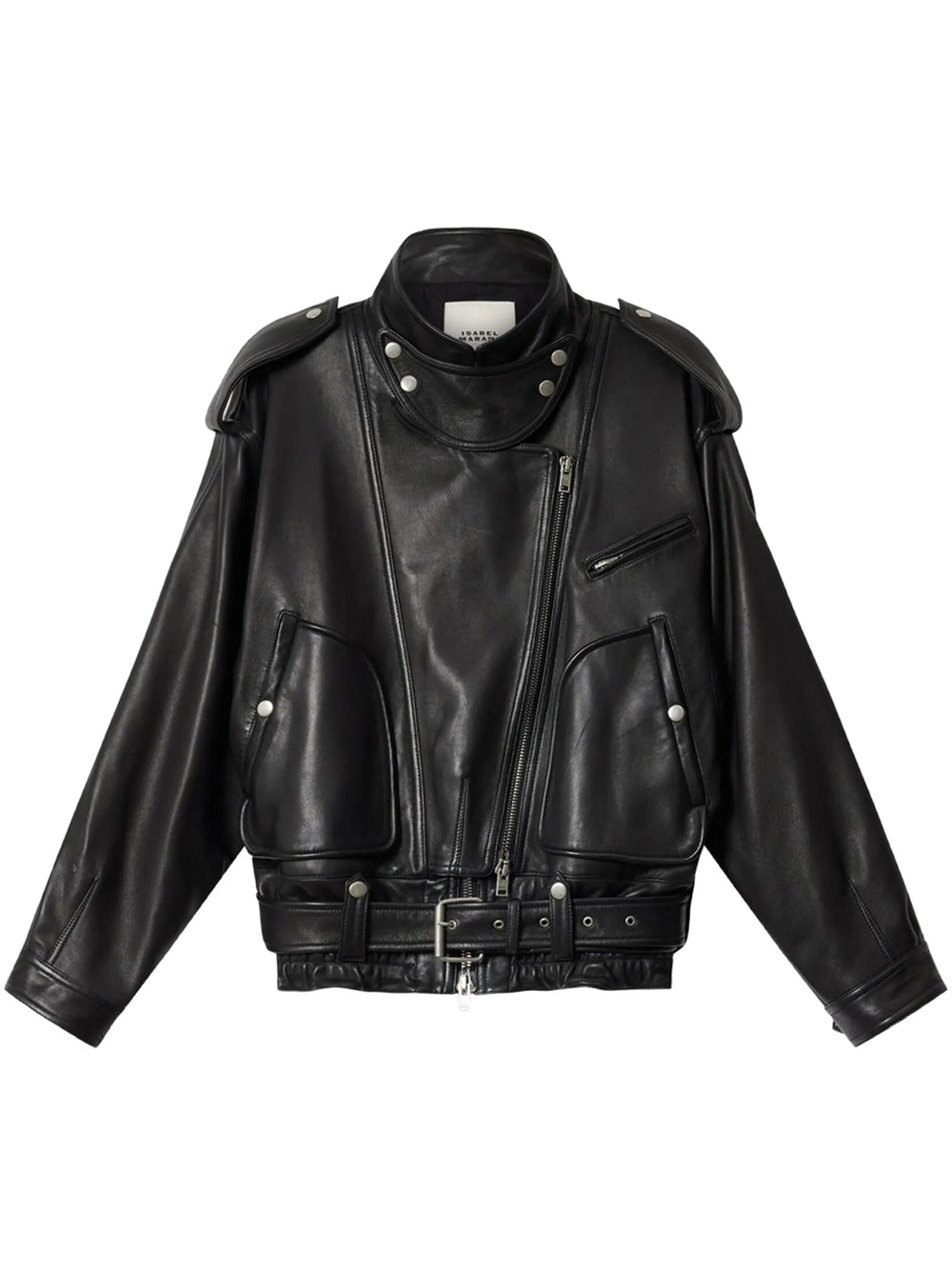 Isabel Marant Women Farza Leather Jacket ISABEL MARANT