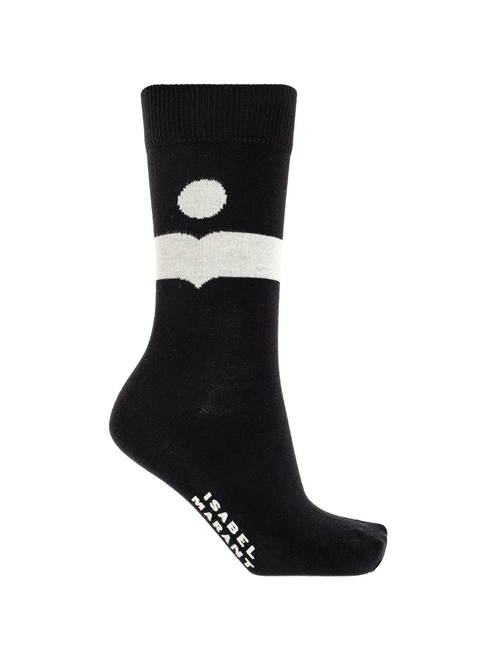 Isabel Marant Women Nesson Mid-Length Socks With Logo ISABEL MARANT