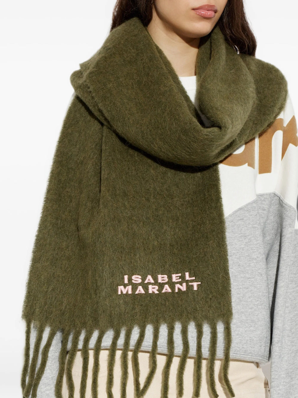 Isabel Marant Women Firny Wool Scarf ISABEL MARANT