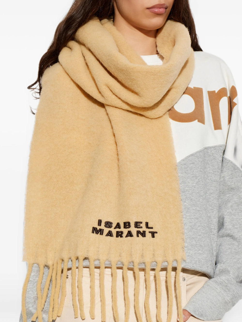 Isabel Marant Women Firny Wool Scarf ISABEL MARANT