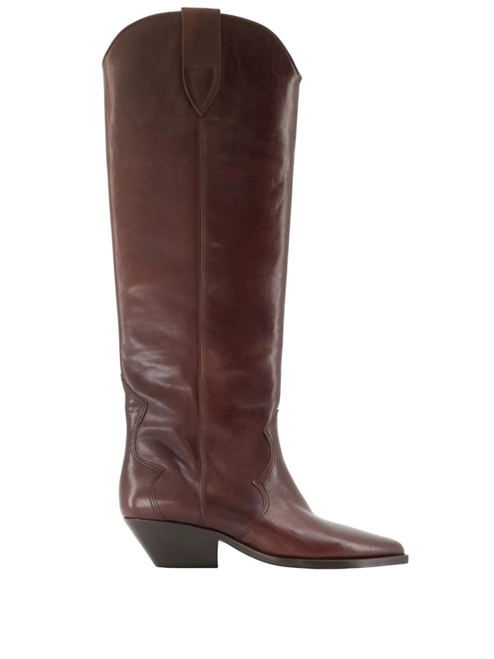Isabel Marant Women Denvee Leather High Boots ISABEL MARANT