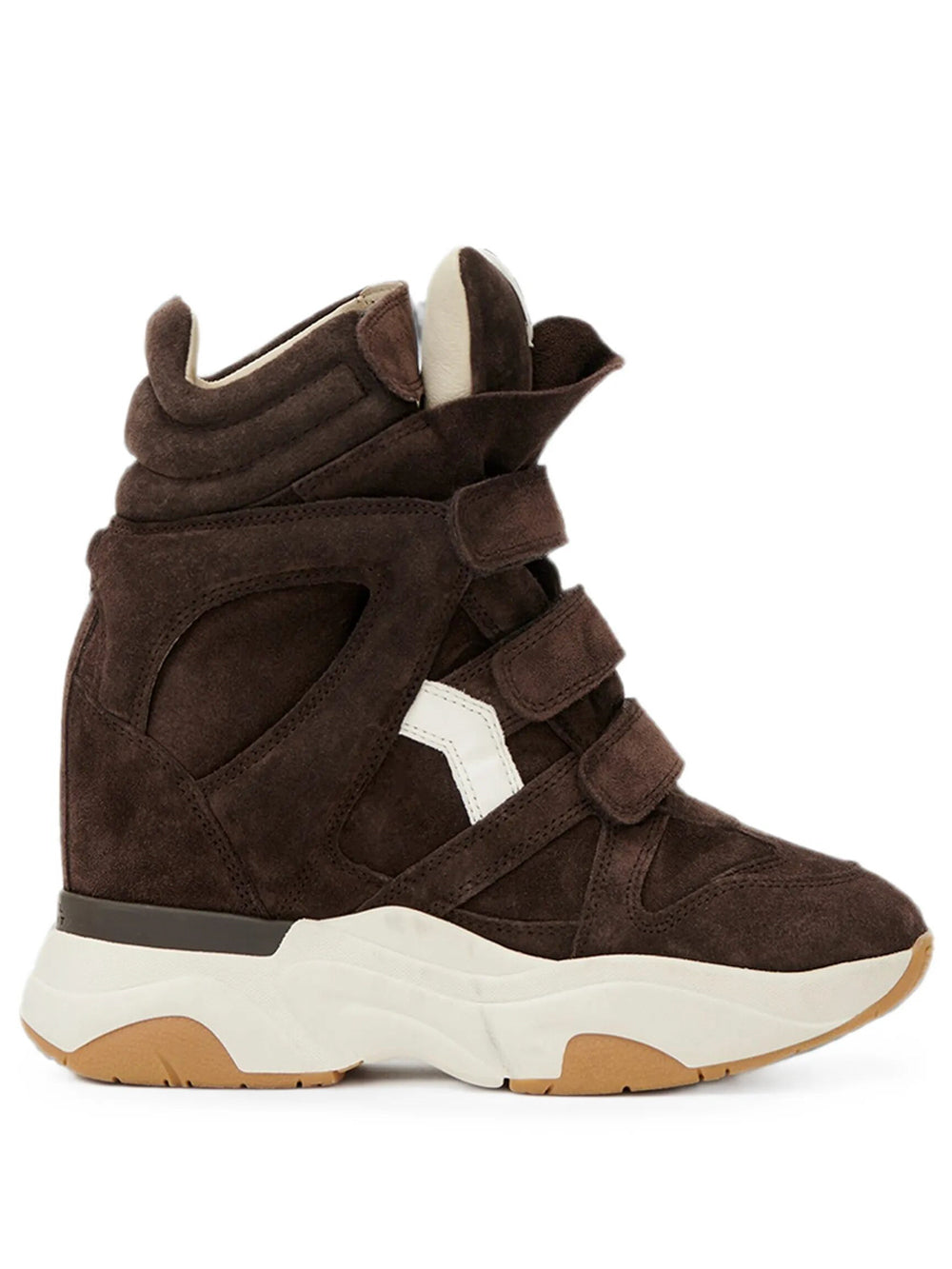 Isabel Marant Women Balskee High-Top Wedge Suede Sneakers ISABEL MARANT