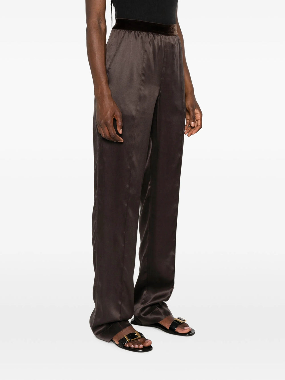 Tom Ford Women Peach-Feel Silk Satin Pj Pants TOM FORD