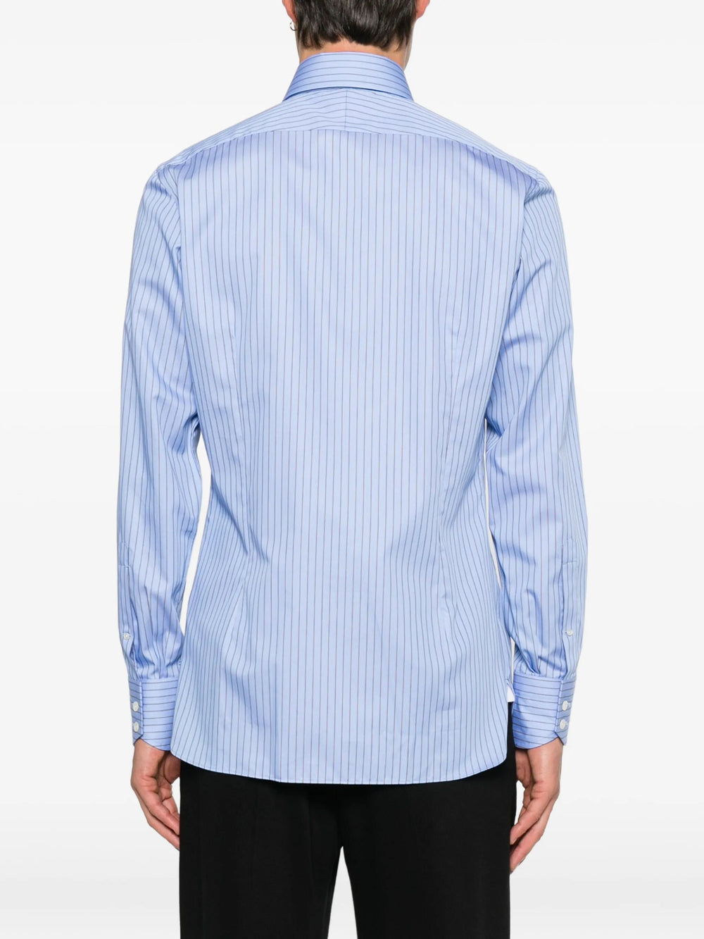 Tom Ford Men Striped Cotton Shirt TOM FORD