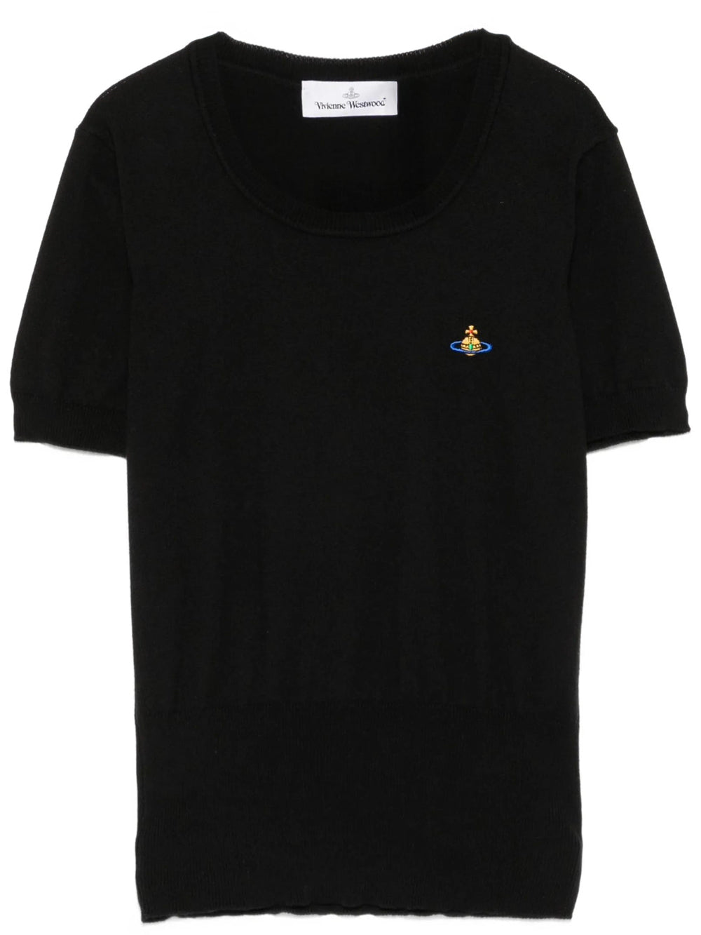 Vivienne Westwood Women Bea Orb-Embroidered Short-Sleeve Top VIVIENNE WESTWOOD