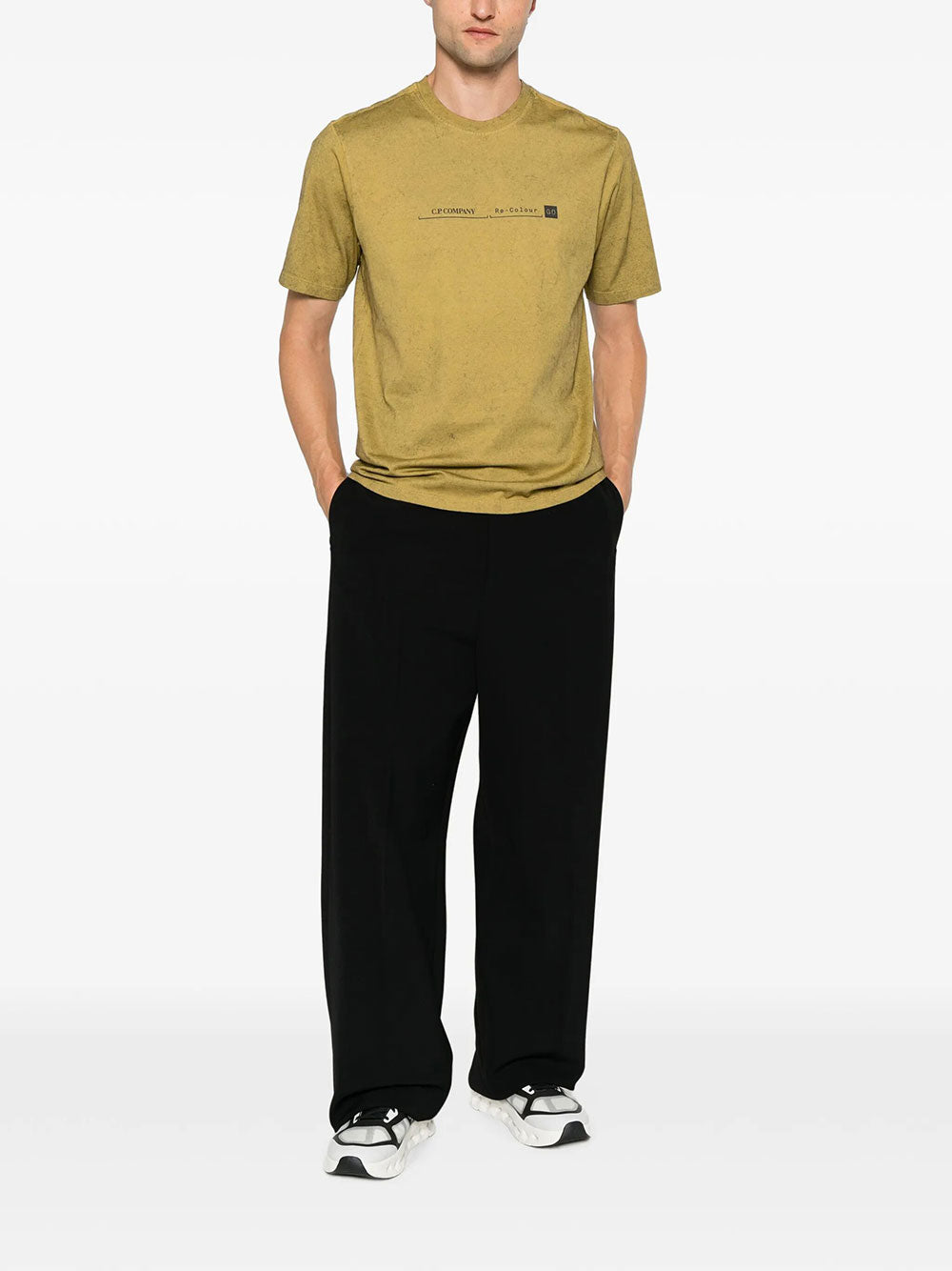 C.P. Company Men Mercerized Jersey Logo-Print T-Shirt C.P. COMPANY