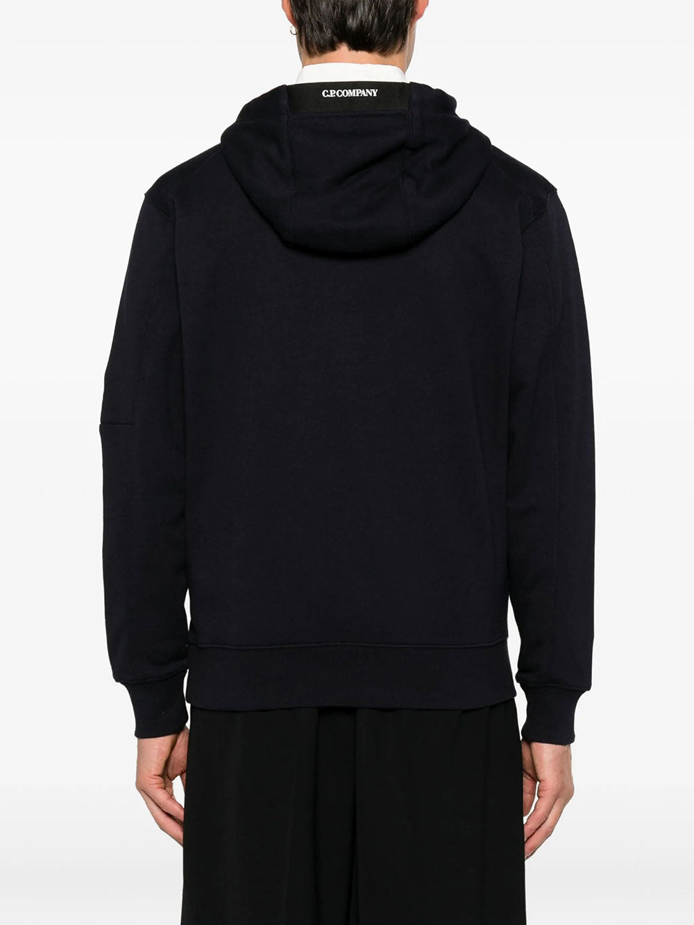 C.P. Company Men Diagonal Raised Fleece Hooded Lens Sweatshirt C.P. COMPANY