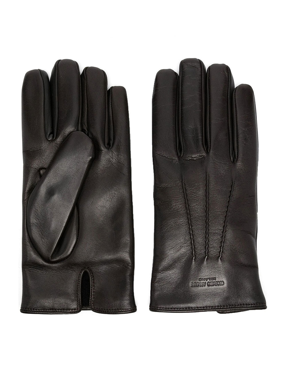 Giorgio Armani Men Nappa Leather Gloves GIORGIO ARMANI