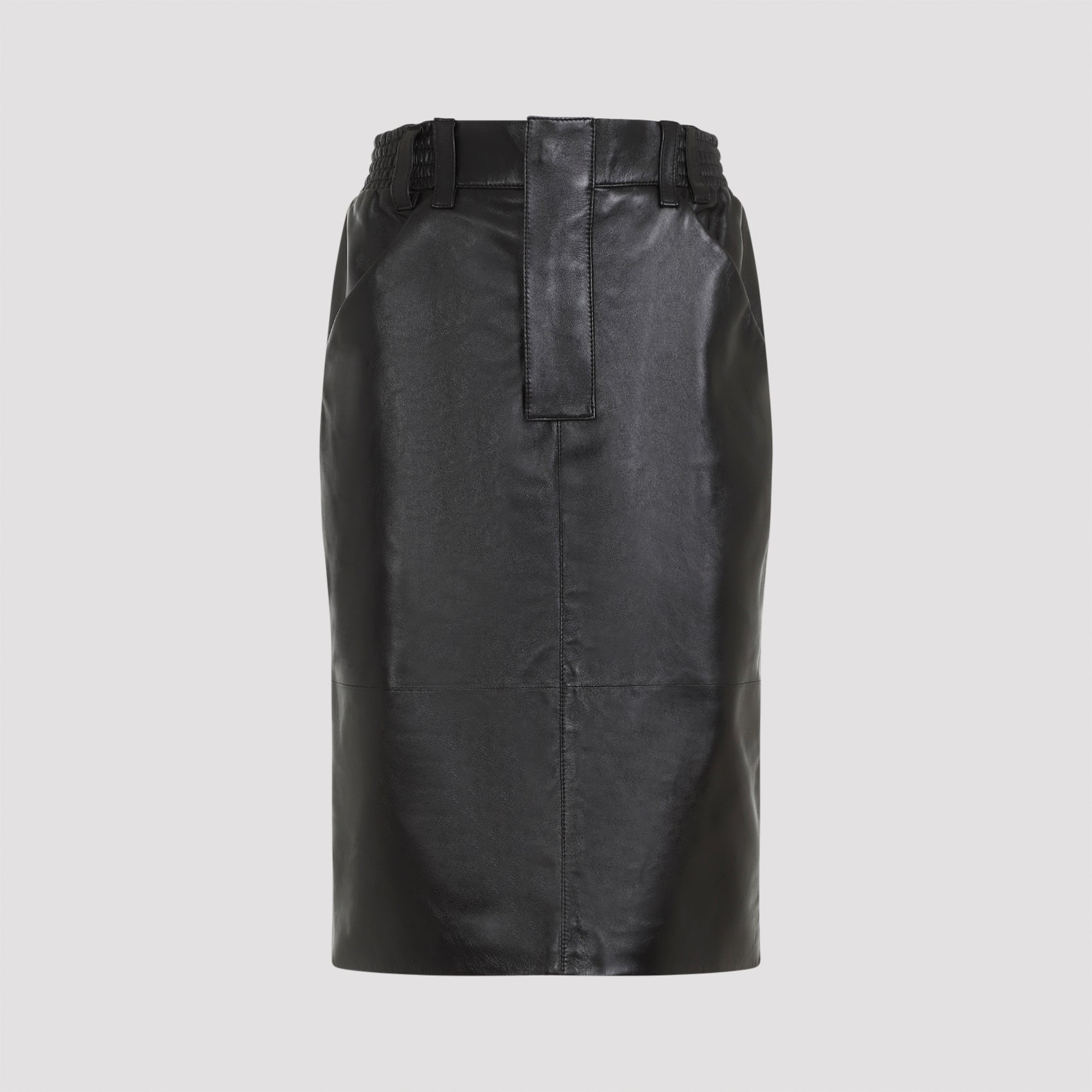 Saint Laurent Midi Skirt Women SAINT LAURENT