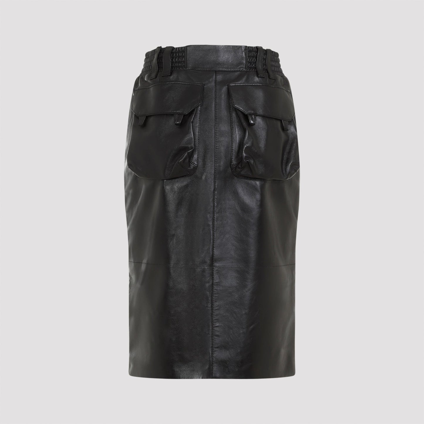Saint Laurent Midi Skirt Women SAINT LAURENT