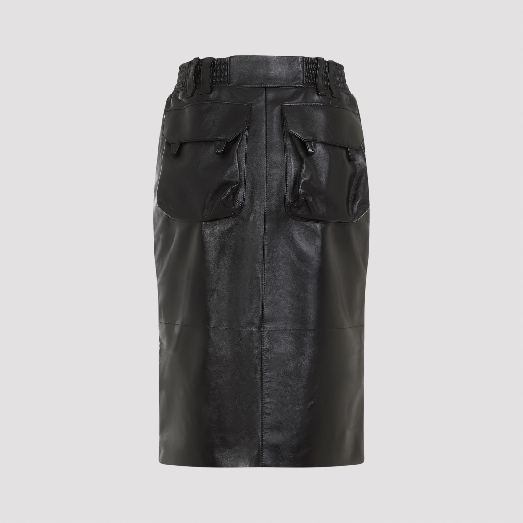 Saint Laurent Midi Skirt Women SAINT LAURENT