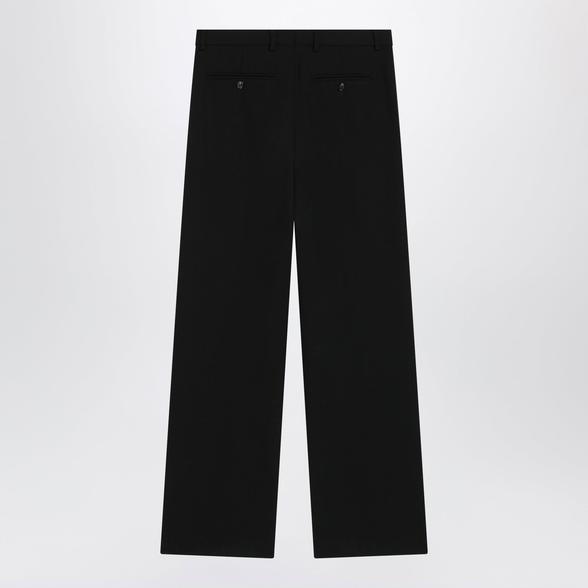 Dries Van Noten Penrud Black Wool Trousers Men DRIES VAN NOTEN