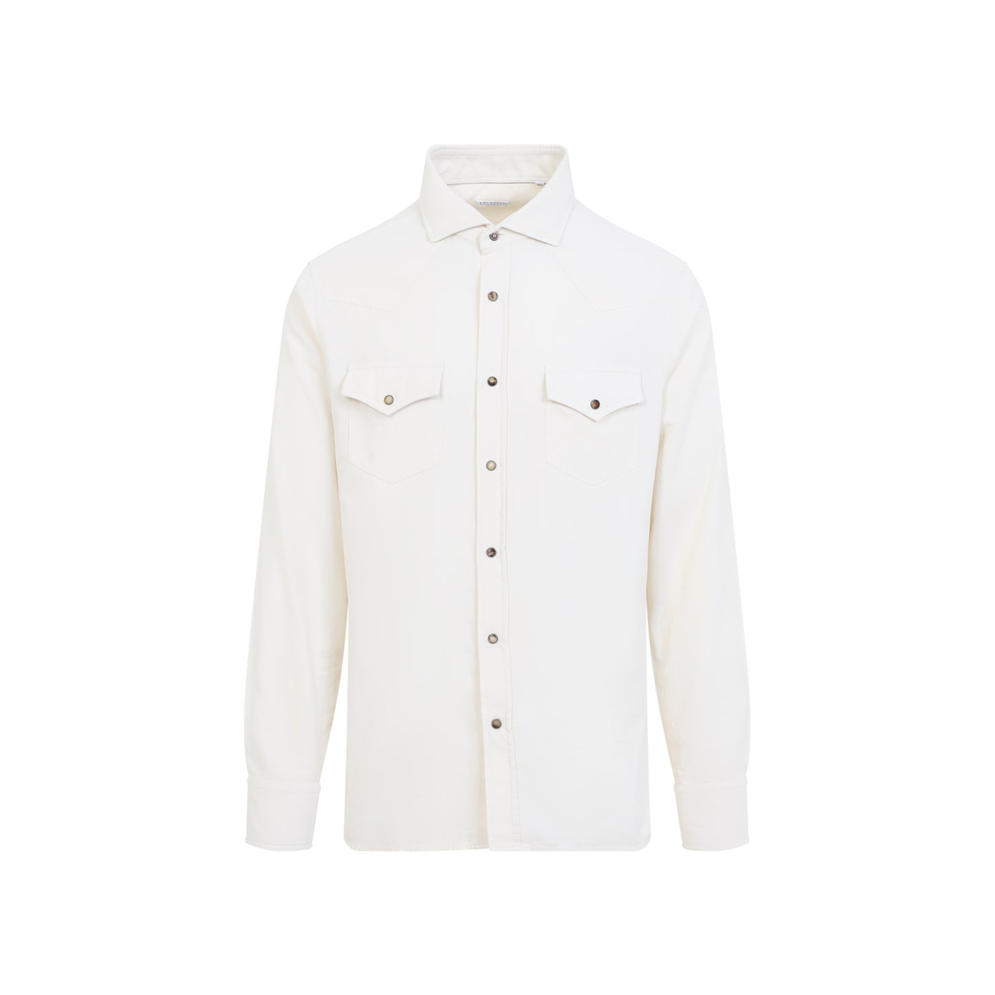 Brunello Cuccinelli Leisure Fit Western Shirt Men BRUNELLO CUCINELLI