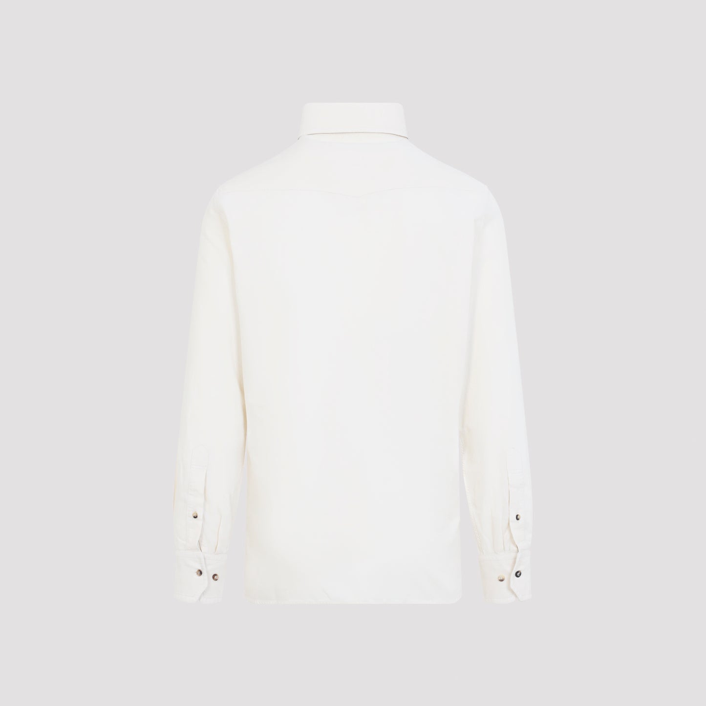 Brunello Cuccinelli Leisure Fit Western Shirt Men BRUNELLO CUCINELLI