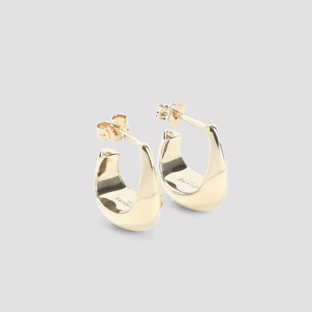 Lemaire Curved Mini Drop Earrings Women LEMAIRE
