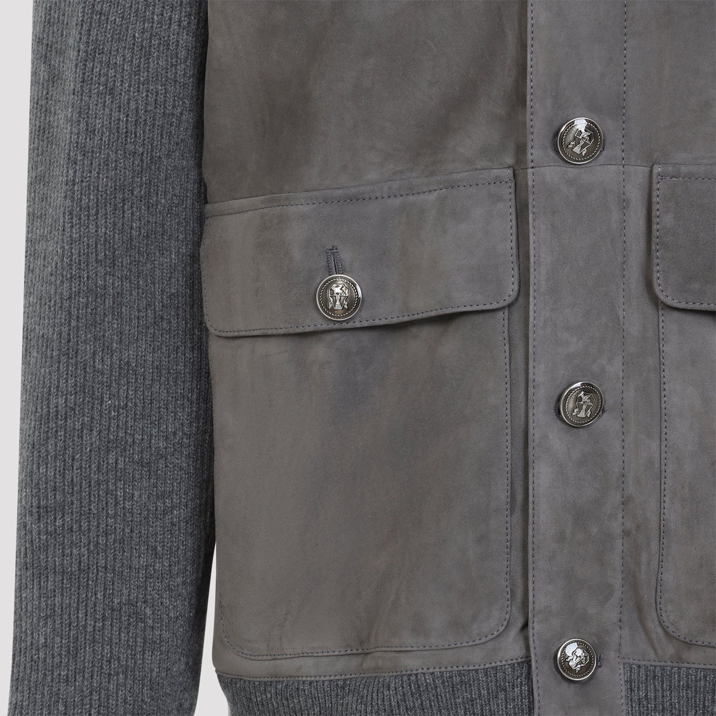 Brunello Cucinelli Padded Leatherjacket Men BRUNELLO CUCINELLI