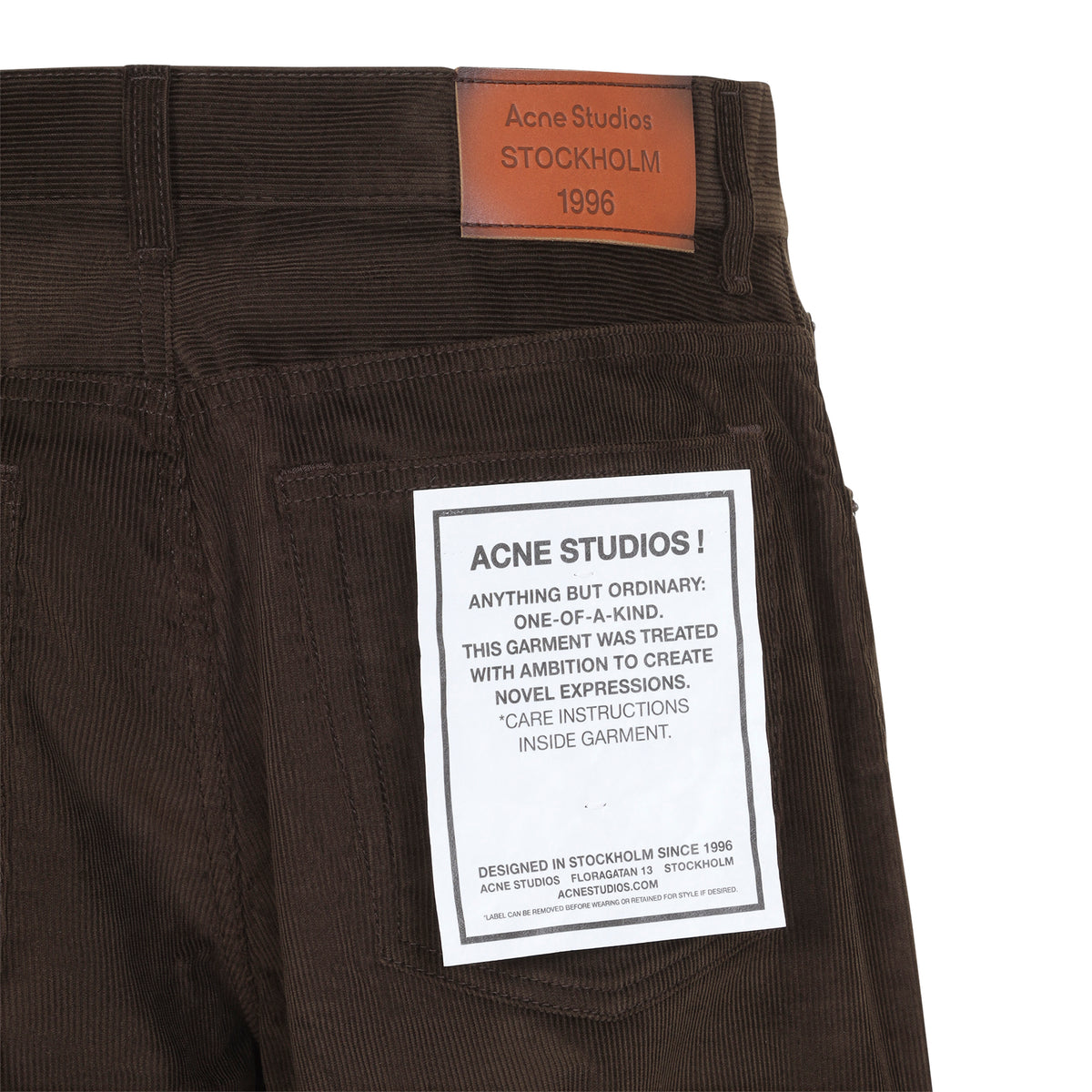 Acne Studios Pants Men ACNE STUDIOS