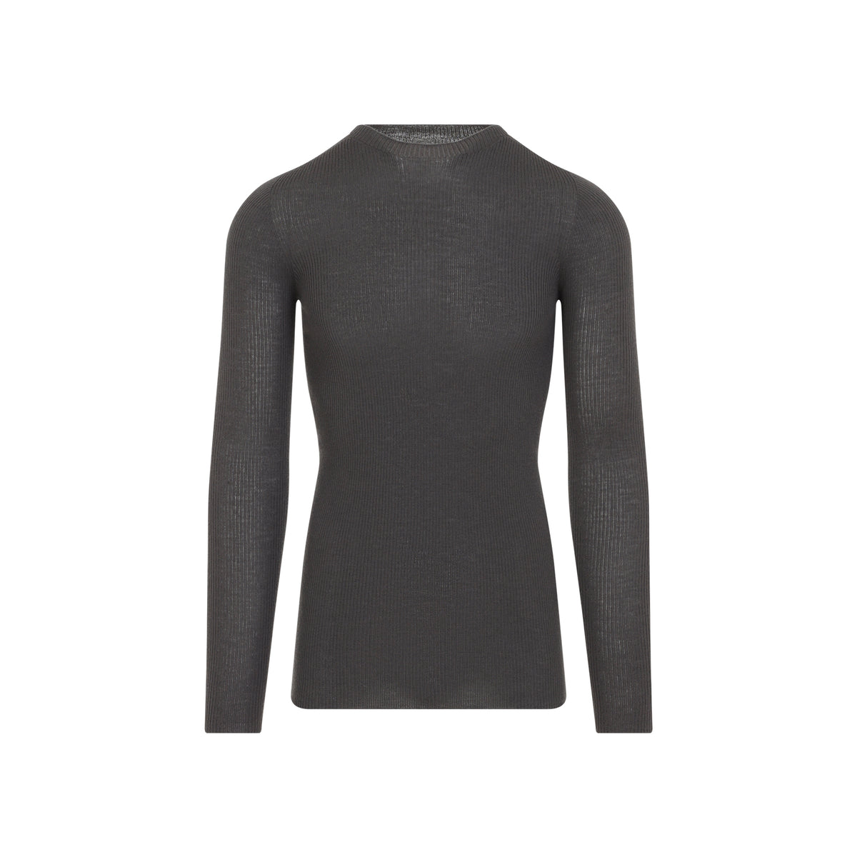 Rick Owens Ribbed Round Neck Men RICK OWENS