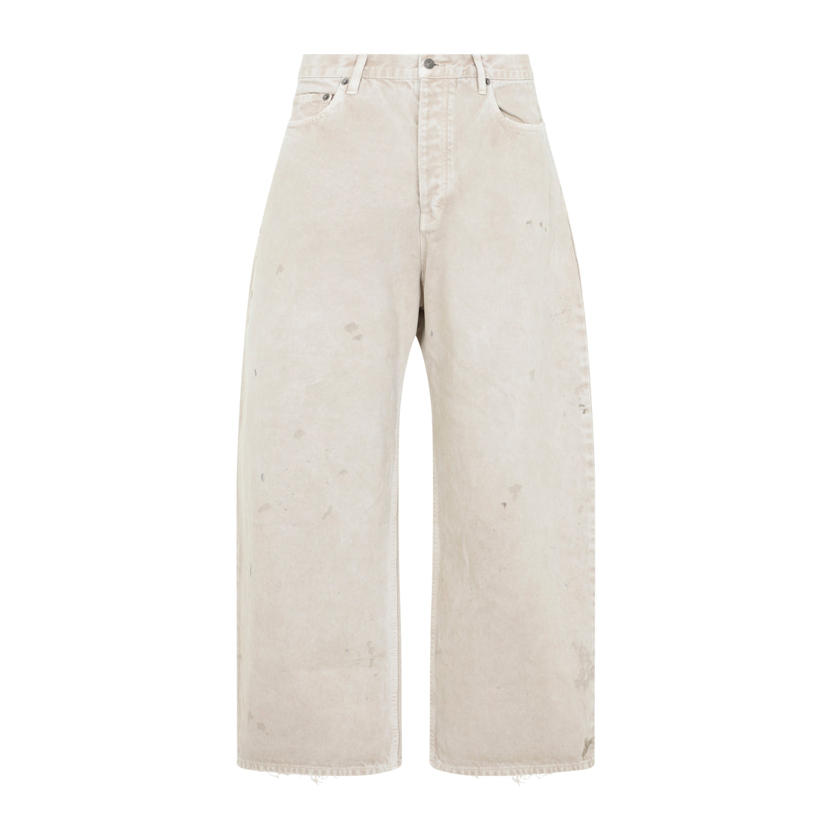 Balenciaga Relaxed Curved Jeans Men BALENCIAGA