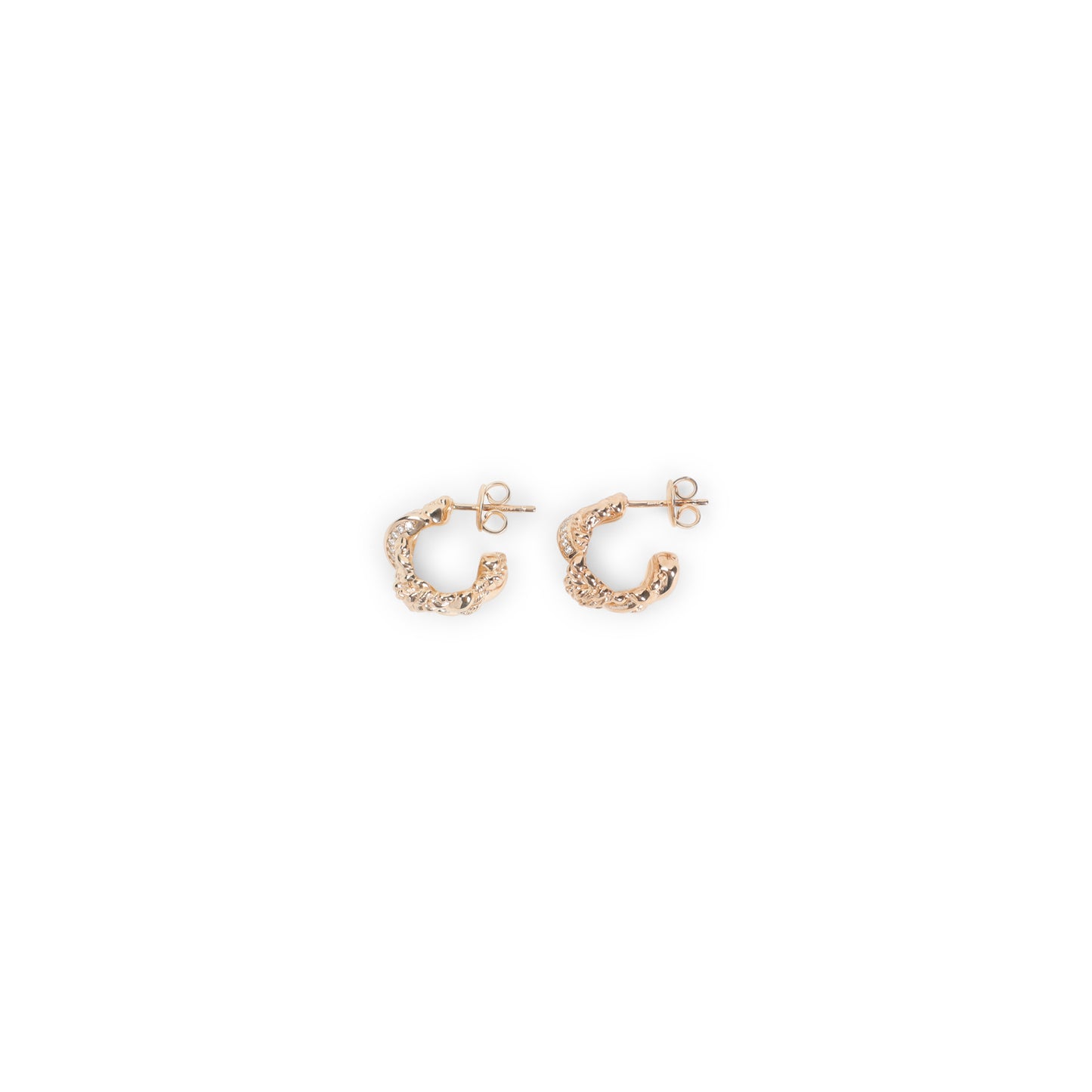 Bottega Veneta Brass Earrings Women BOTTEGA VENETA