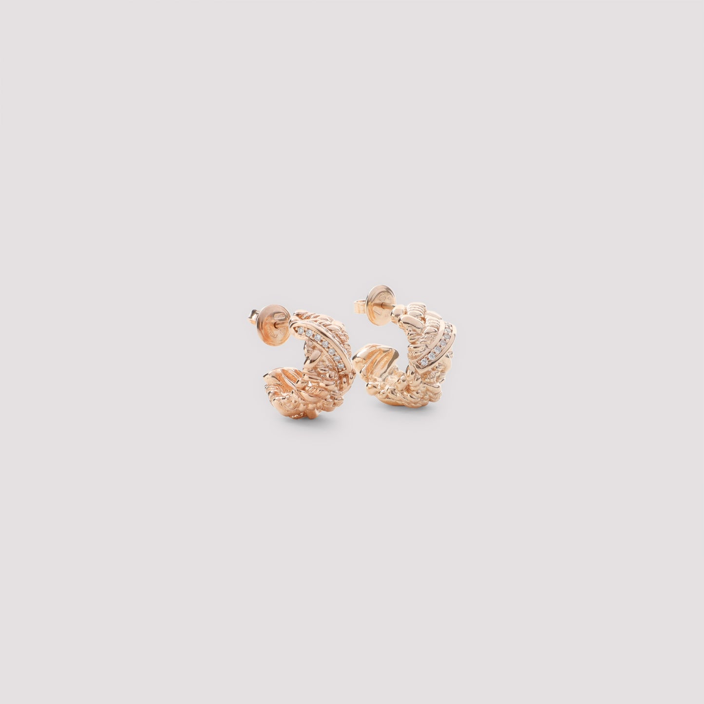 Bottega Veneta Brass Earrings Women BOTTEGA VENETA