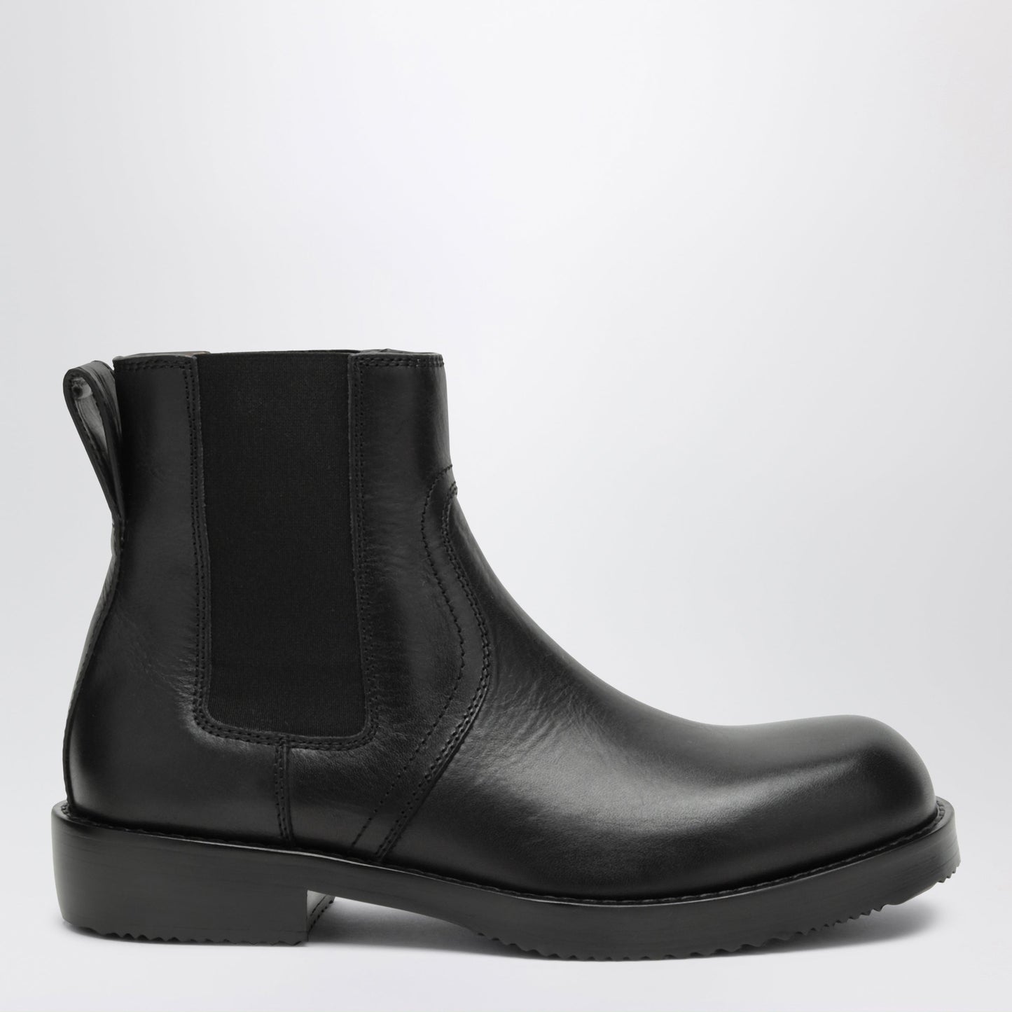 Dries Van Noten Black Leather Chelsea Boots Men DRIES VAN NOTEN