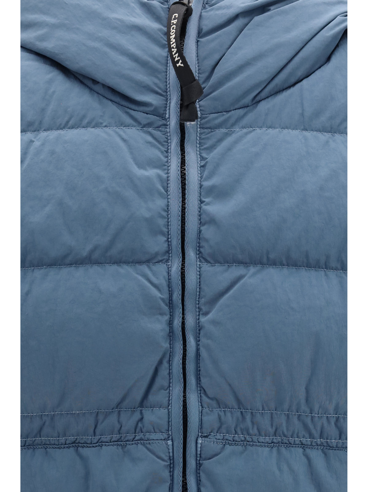 C.P. Company Men Goggle Hooded Jacket In Chrome-R C.P. COMPANY