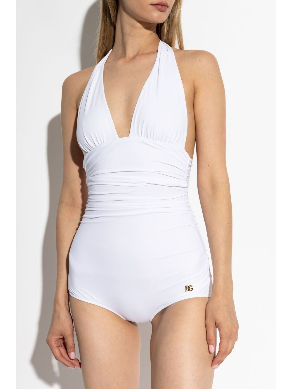Dolce & Gabbana Women Draped One-Piece Swimsuit DOLCE & GABBANA