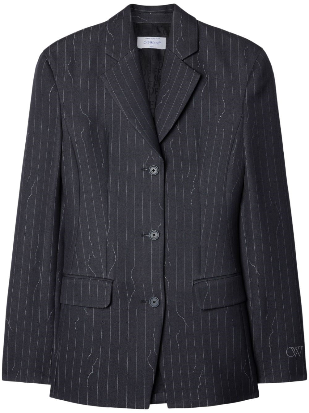Off-White Women Pinstriped Blazer OFF-WHITE