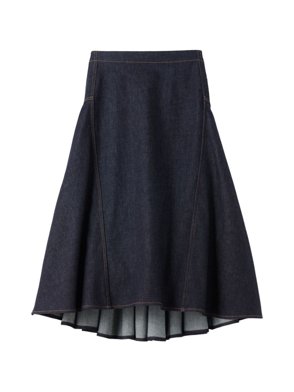 Jacquemus Women Lavoir De-Nîmes Denim Skirt JACQUEMUS
