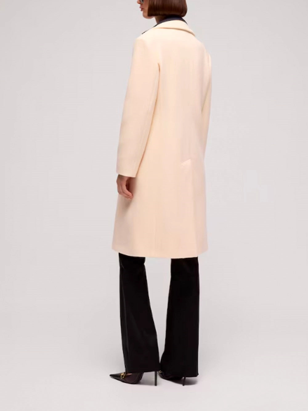Gucci Women Double-Breasted Wool Coat GUCCI