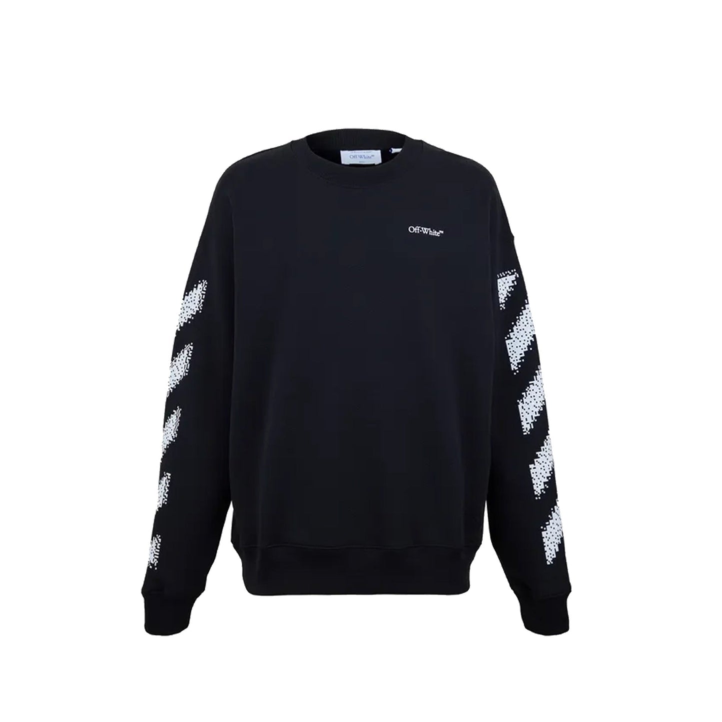 Off White Pixel Diag Sweatshirt Men OFF-WHITE