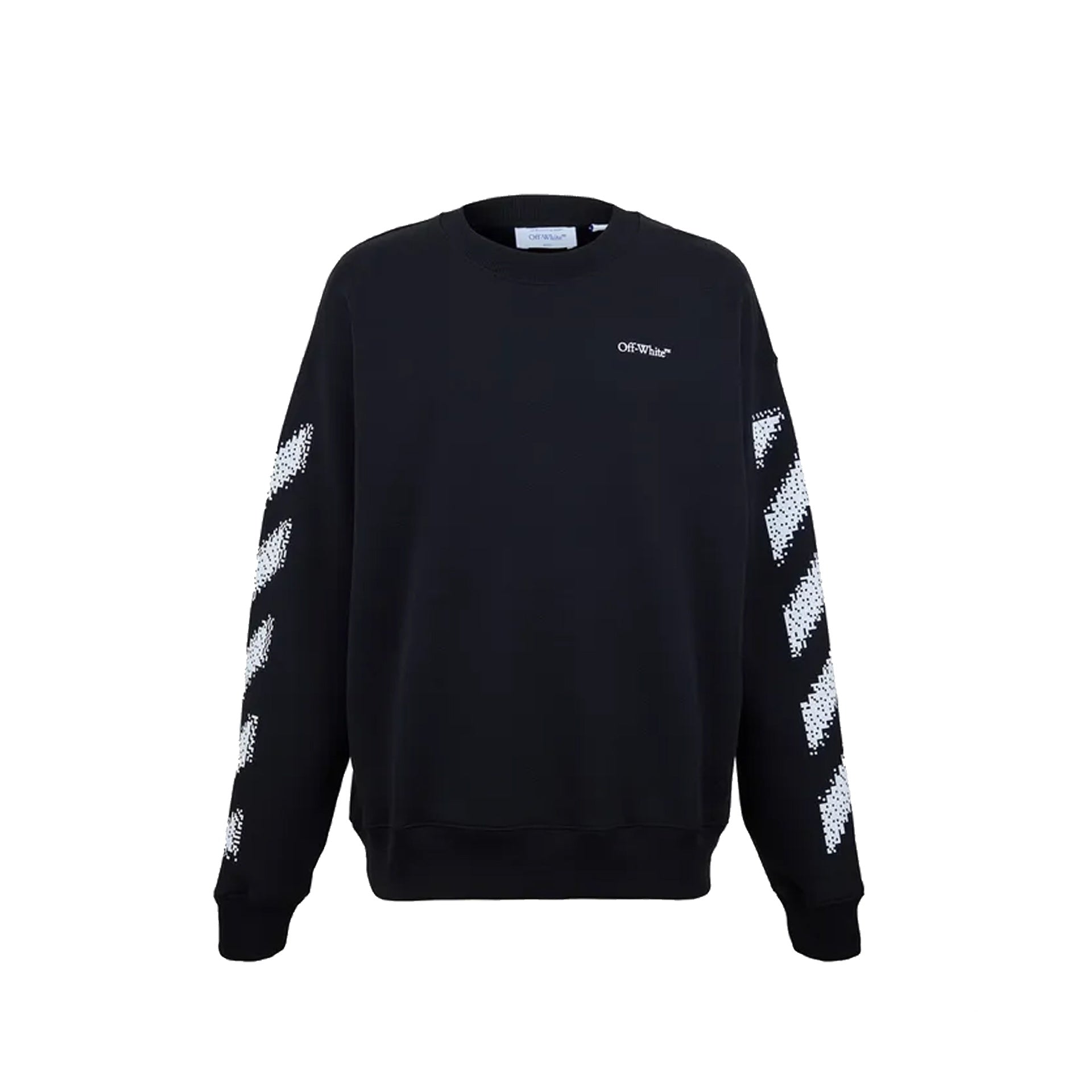 Off White Pixel Diag Sweatshirt Men OFF-WHITE