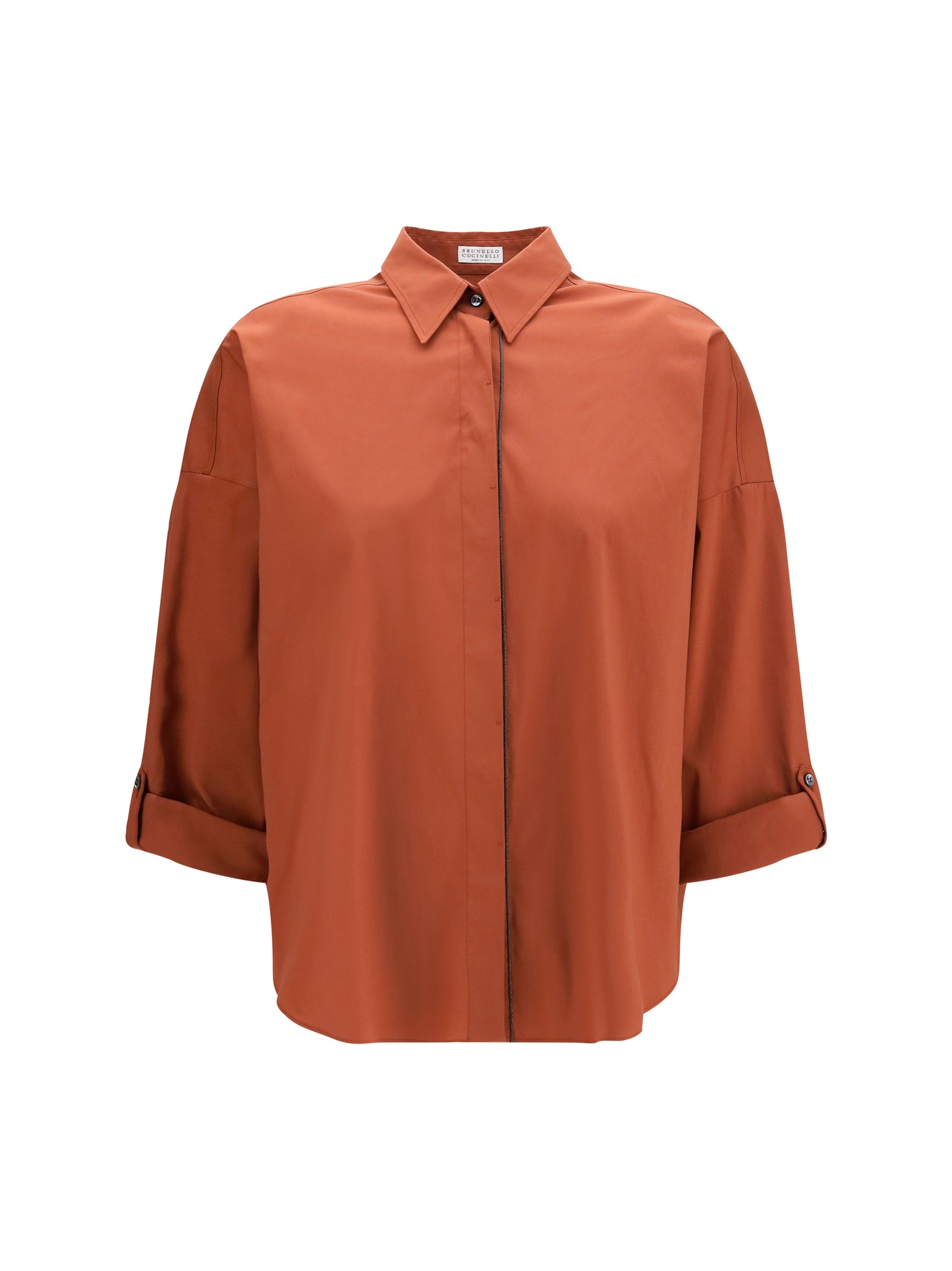 Brunello Cucinelli Women Shiny Monili Shirt BRUNELLO CUCINELLI