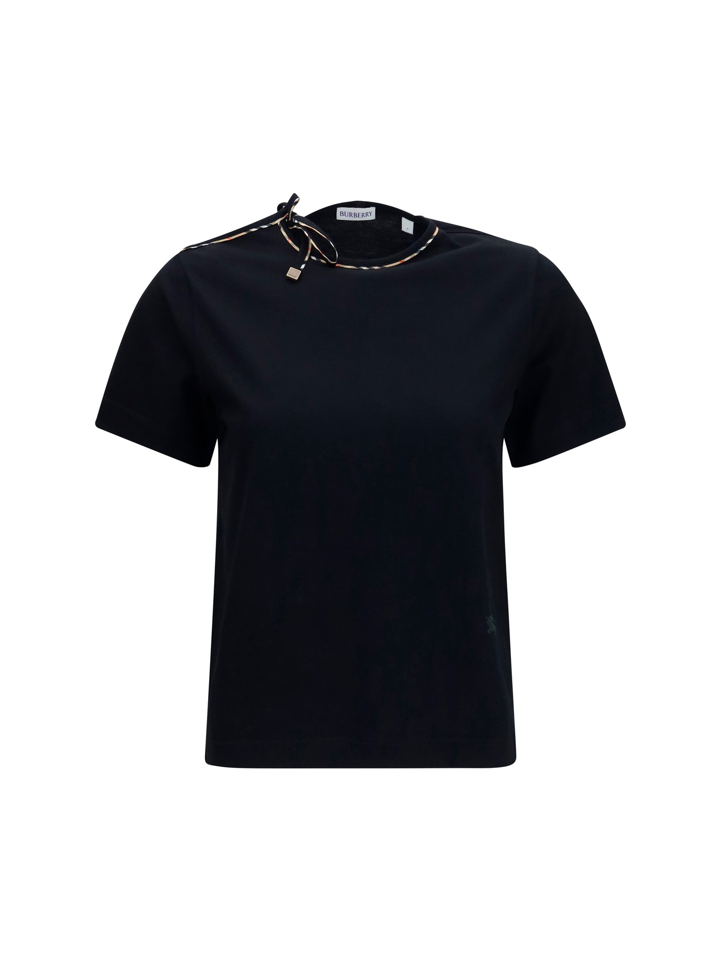 Burberry Women T-Shirt With Cut-Out Detail BURBERRY