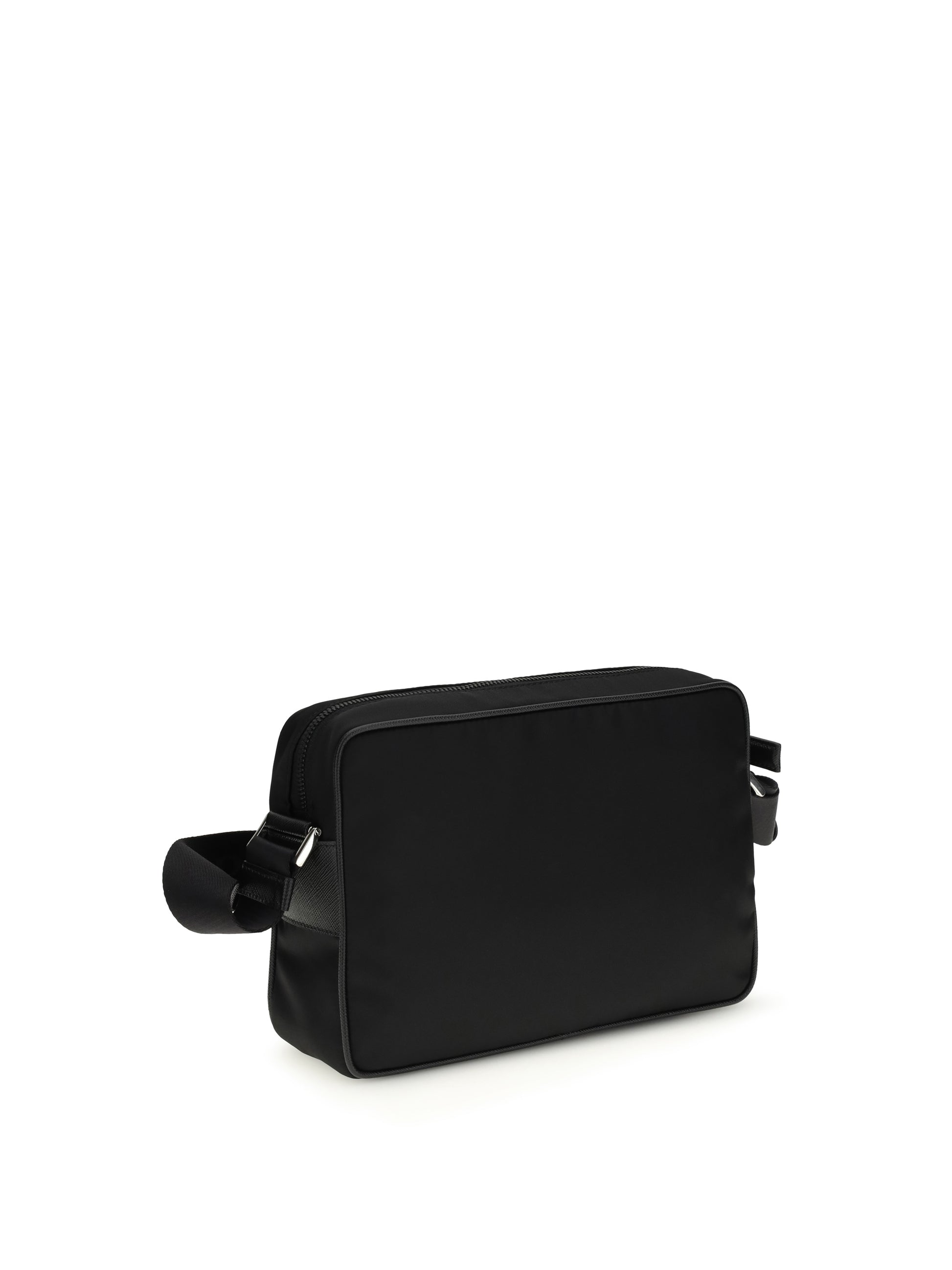 Prada Men Re-Nylon And Saffiano Shoulder Bag PRADA