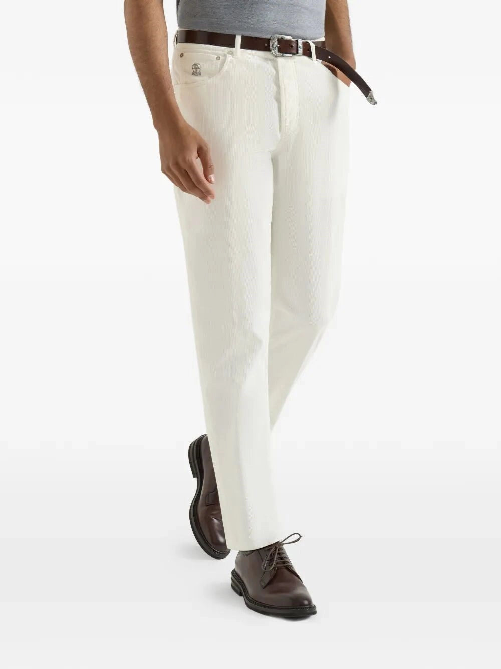 Brunello Cucinelli Men Corduroy Pants BRUNELLO CUCINELLI