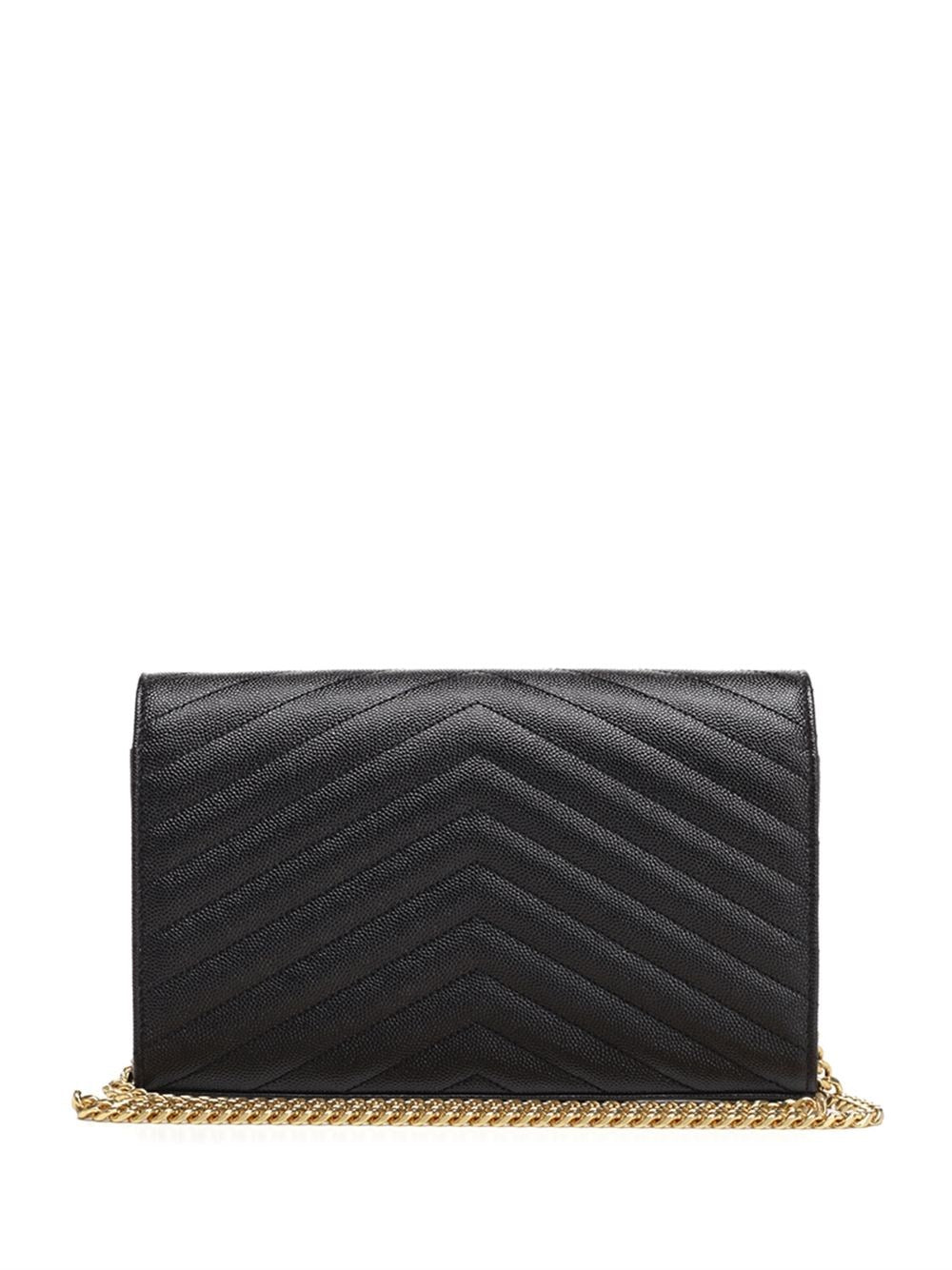 Saint Laurent Women "Cassandre" Wallet On Chain SAINT LAURENT