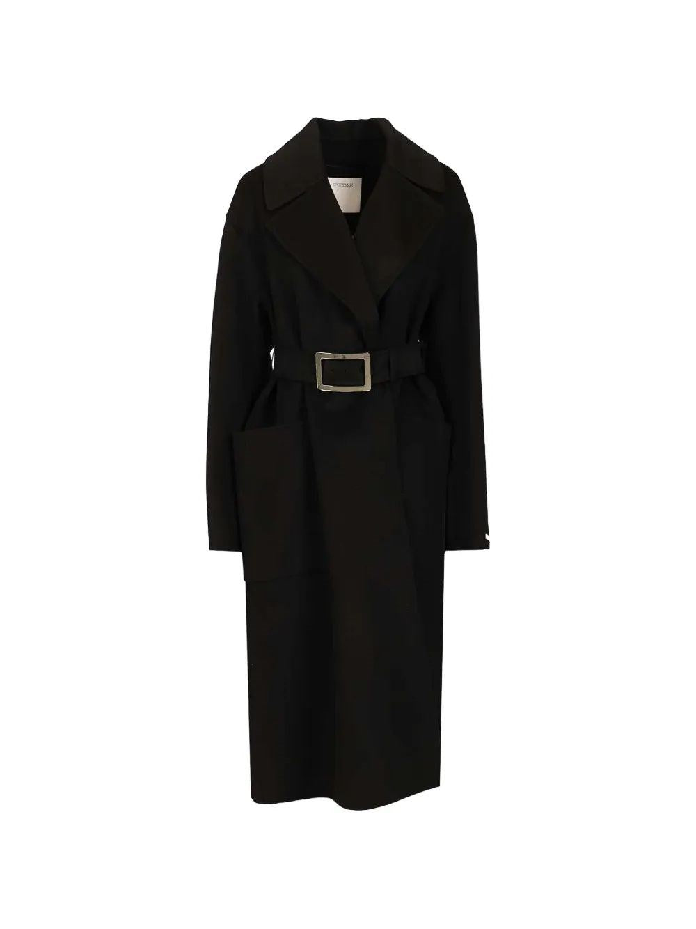 Sportmax Women Pure Wool Dressing Gown Coat SPORTMAX